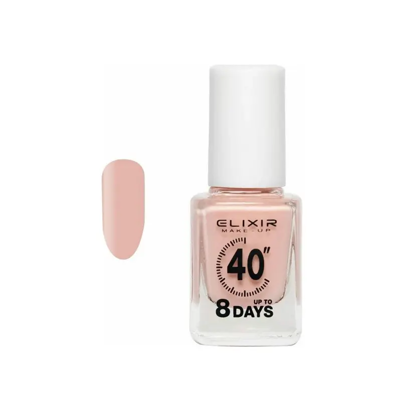 Elixir Βερνίκι 40″ &Up to 8 Days #06 (French Manicure Pink)