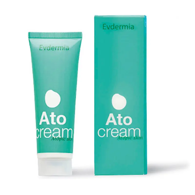 Evdermia Ato Cream, Πλούσια Ενυδατική Κρέμα που προστατεύει και Βοηθάει το Ατοπικό Ευαίσθητο και Ερεθισμένο Δέρμα, 50ml