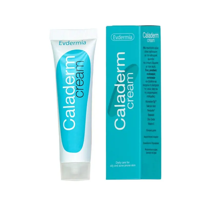 Evdermia Caladerm Cream, Κρέμα Προσώπου για Δέρμα με Τάση Ακμής, 40gr
