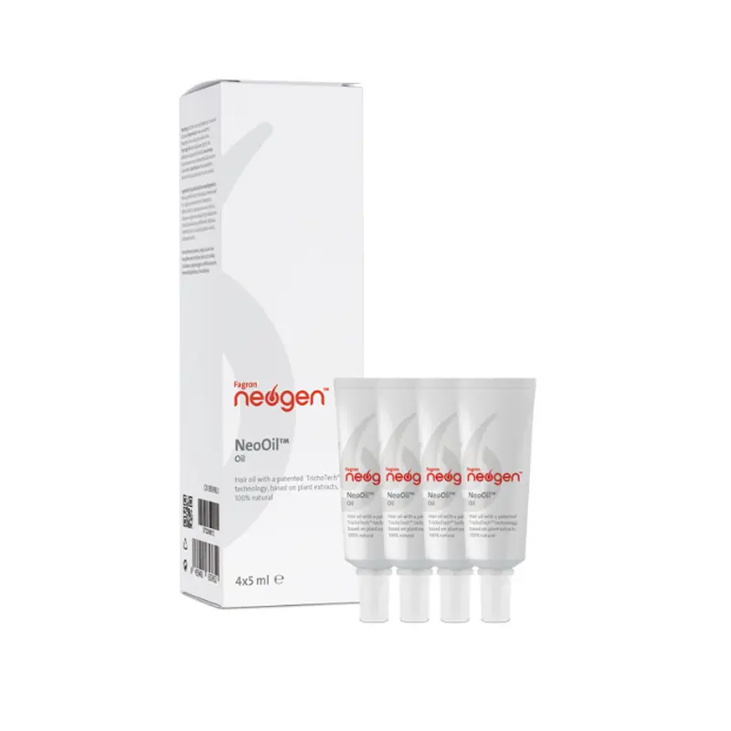 Fagron NeoOil Hair Oil, Έλαιο Μαλλιών για την Αντιμετώπιση της Τριχόπτωσης, 4x5ml