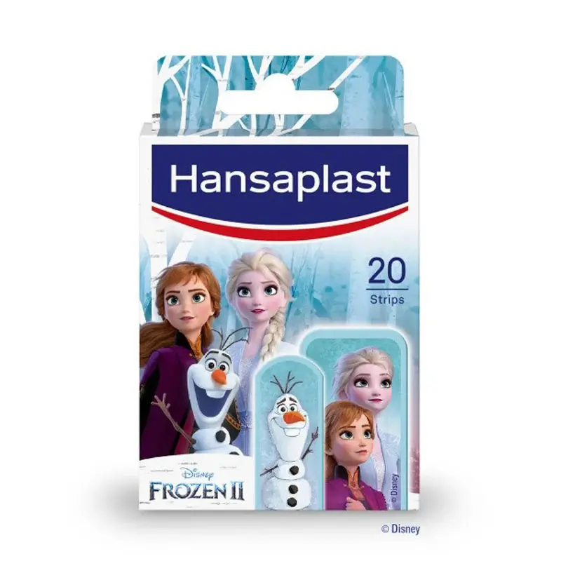 Hansaplast Disney Frozen 20 strips, Παιδικά επιθέματα για πληγές, 20 τεμάχια