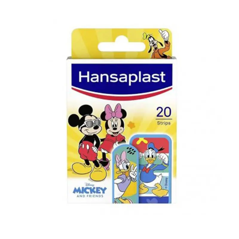 Hansaplast Disney Mickey & Friends 20 strips, Παιδικά επιθέματα για πληγές, 20 τεμάχια