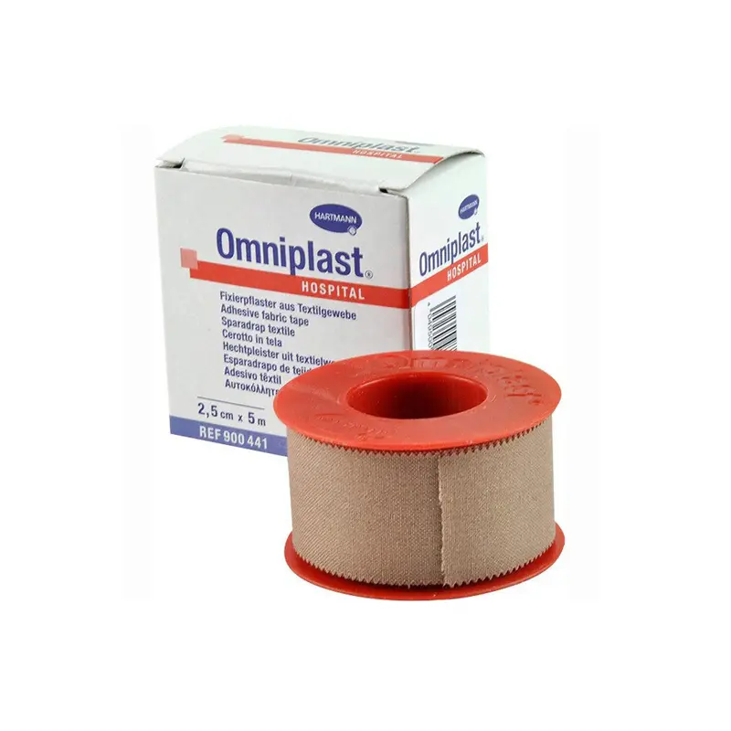 Hartmann Omniplast, Αυτοκόλλητες ταινίες από ύφασμα, 2.5cm x 5m, 1 τεμάχιο