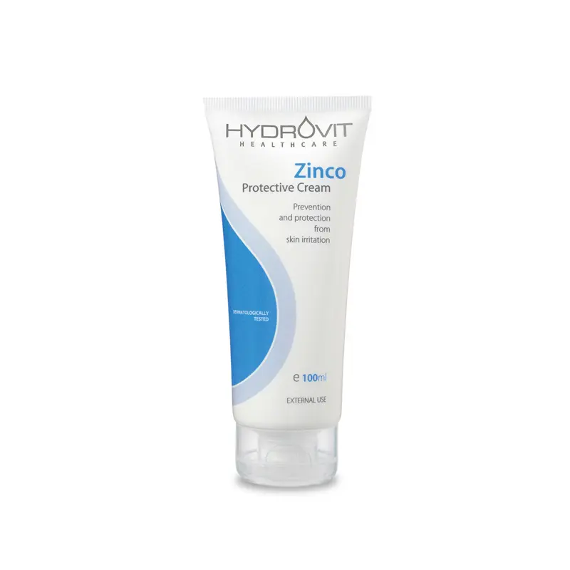 Hydrovit Zinco Protective Cream, Κρέμα Προστασία και Φροντίδα για Εγκαύματα, Κατακλίσεις, Επεμβάσεις στο δέρμα, Συγκάματα & Ερεθισμούς, 100ml