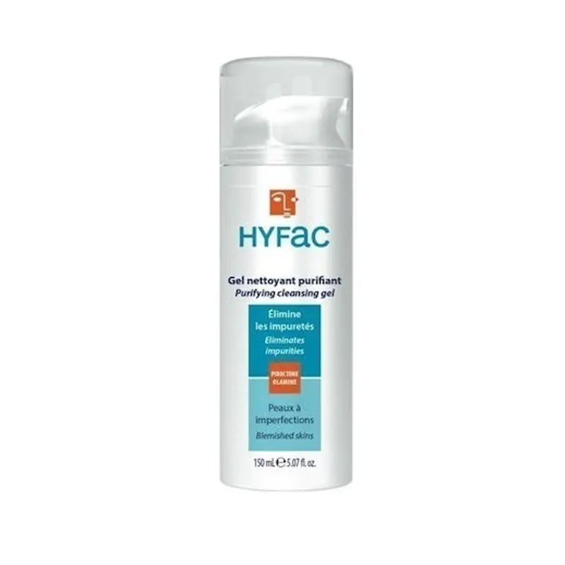 Hyfac Gel Nettoyant, Τζελ Καθαρισμού για Λιπαρές Επιδερμίδες, 150ml