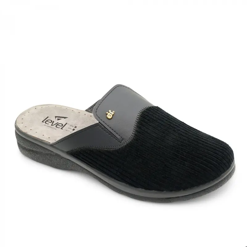 Level Anatomic Παντόφλα Ανδρική 4109, Black