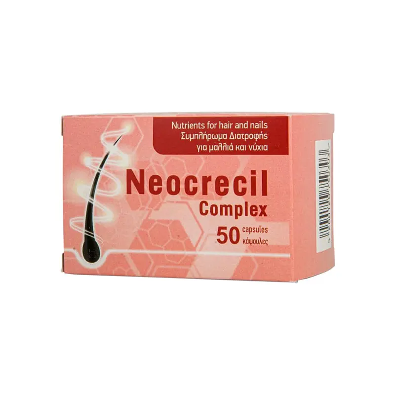 Medimar Neocrecil Complex Forte, Καταπολεμά Την Τριχόπτωση Χαρίζει Υγιή & Γερά Μαλλιά, 50 caps