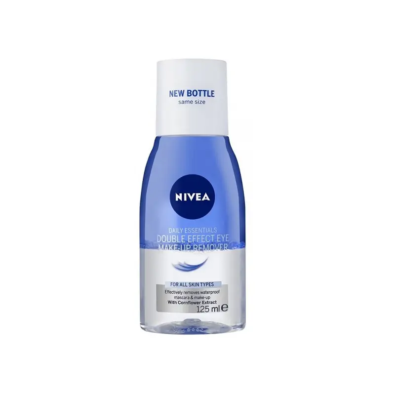 Nivea Daily Essentials Double Effect Eye Make-Up Remover, Διφασικό Ντεμακιγιάζ Ματιών, 125ml