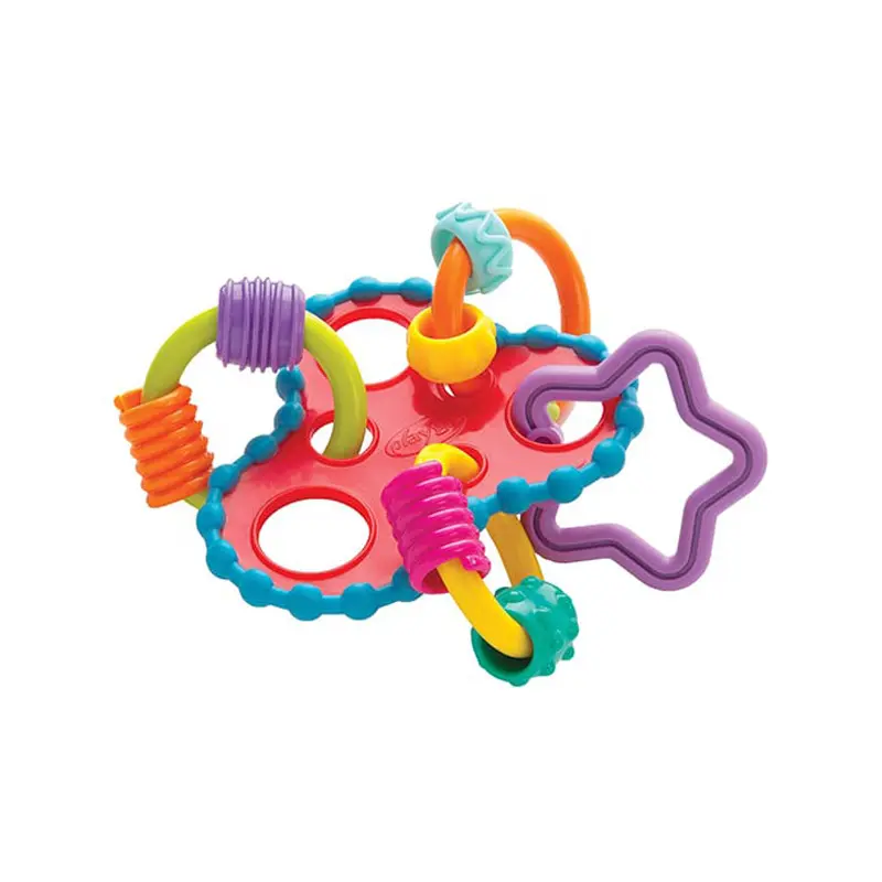 Playgro Roundabout Rattle, Κουδουνίστρα - Μασητικό, 3+ μηνών