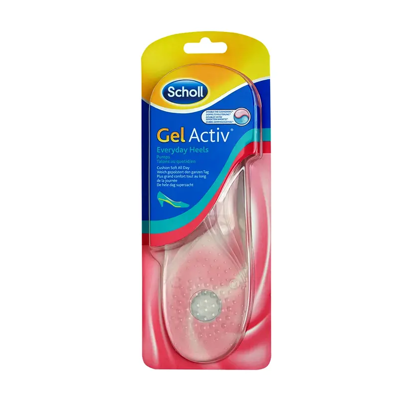 Scholl Gel Activ Everyday Heels, Πάτοι για Παπούτσια με τακούνι, 1 ζευγάρι
