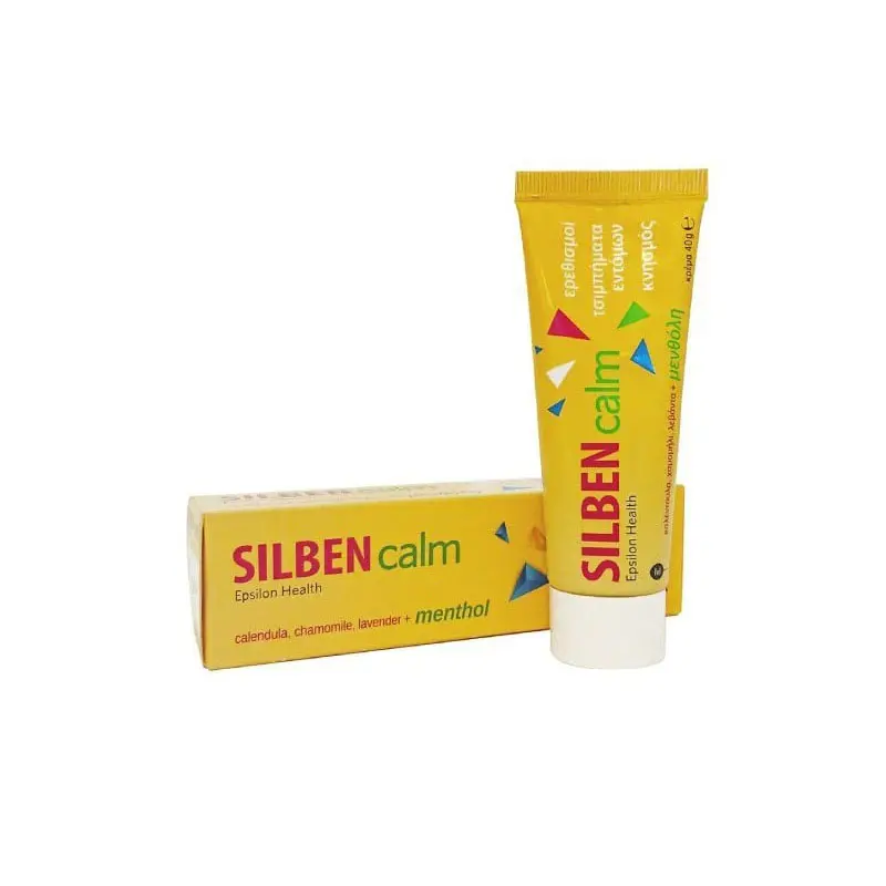 Epsilon Health Silben Calm Cream,Κρέμα κατά των Ερεθισμών & των Τσιμπημάτων και του Κνησμού, 40gr