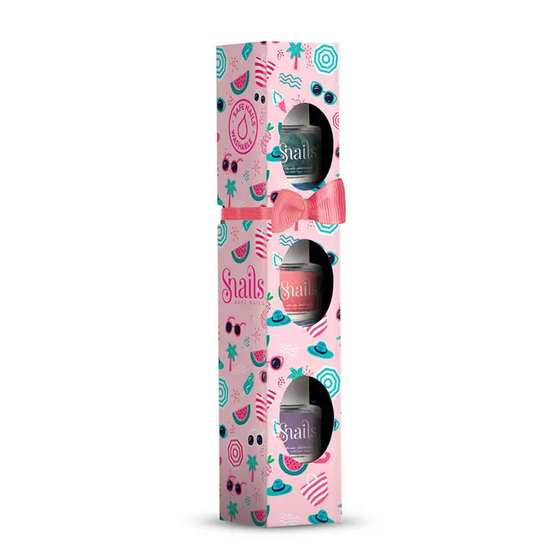 Snails Nail Polish Mini Set Very Berry Licious, 3x7ml