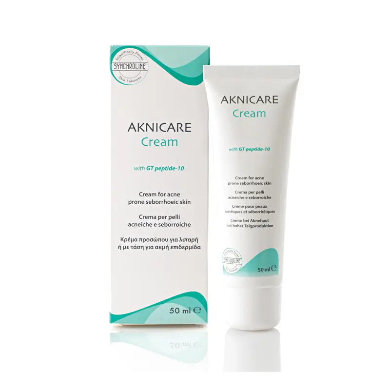 Synchroline Aknicare Cream, Κρέμα Προσώπου για λιπαρή ή με τάση ακμής επιδερμίδα, 50ml