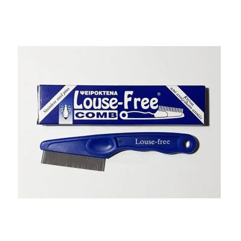 TECHNOFARM HELLAS Louse Free Comb, Ψειρόκτενα από Ανοξείδωτο Ατσάλι για την Απομάκρυνση των Ψειρών, 1τμχ