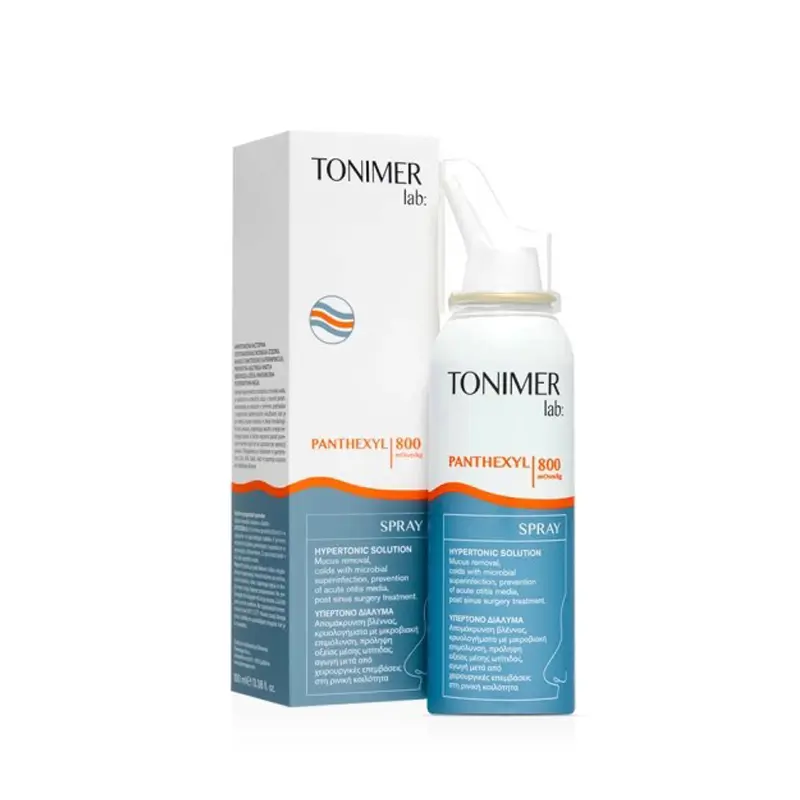 Epsilon Health Tonimer Panthexyl, Υπέρτονο Διάλυμα με Θαλασσινό Νερό, 100ml