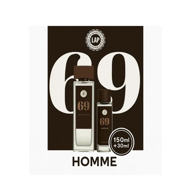 IAP Pharma, Eau de Parfum pour Homme SET No 69, 150ml & 30ml