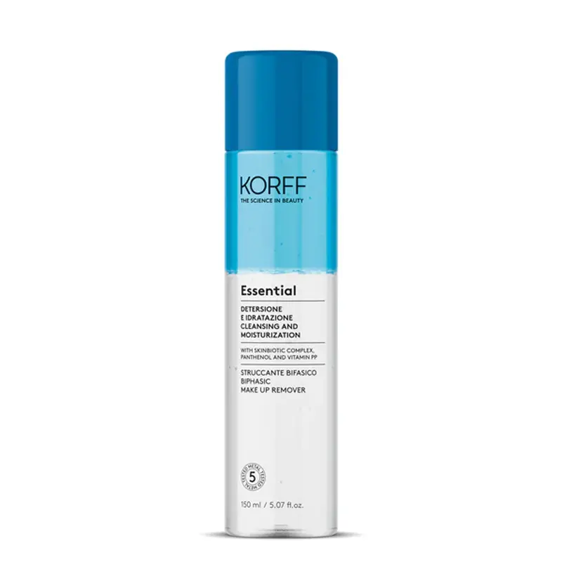 KORFF Essential Biphasic Make Up Remover, 150ml