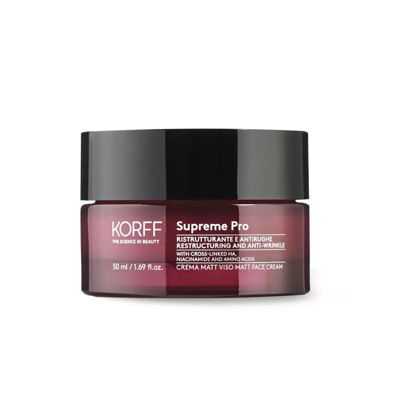 KORFF Supreme Pro Matt Face Cream, Restructuring and Anti-wrinkle, 50ml