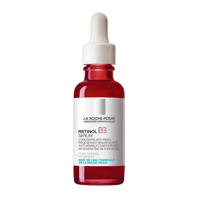 La Roche Posay Retinol B3 Serum, Αντιρυτιδικός ορός με συνεχή και ισχυρή αντιρυτιδική δράση ενάντια στις βαθιές ρυτίδες και τον ανομοιόμορφο τόνο, 30ml