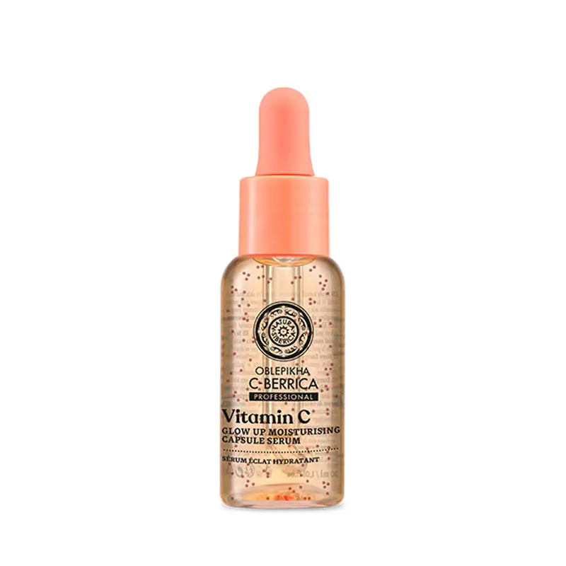 Natura Siberica C-Berrica Glow Up Moisturizing Capsule Serum, Ορός Προσώπου Ενυδατική Κάψουλα Glow Up με Βιταμίνη C, 30ml