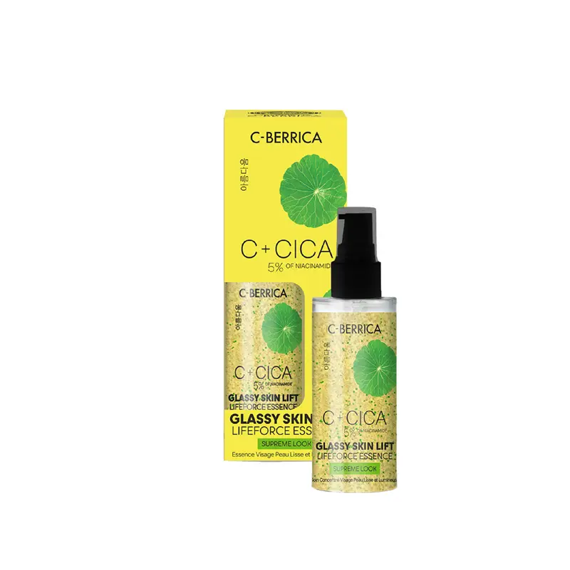 Natura Siberica C+Cica Essense Glassy Skin Lift, για Ανόρθωση & Λάμψη, 50ml