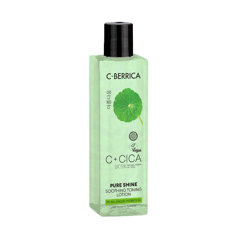 Natura Siberica C+Cica Pure Shine Soothing Toning Lotion, Kαταπραϋντική Τονωτική Λοσιόν, 150ml