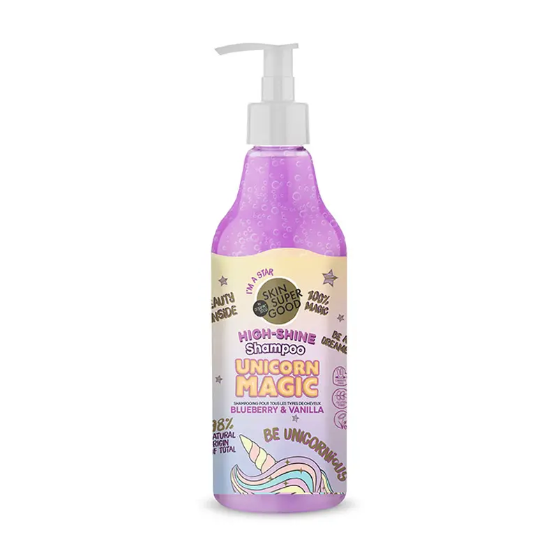 Natura Siberica Skin Super Good, Unicorn Magic High Shine Shampoo, Σαμπουάν υψηλής Λάμψης, 500ml