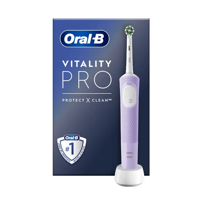 Oral-B Vitality Pro Ηλεκτρική Οδοντόβουρτσα, Μωβ