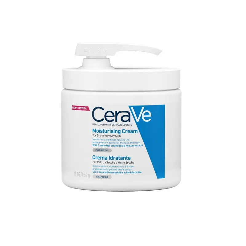 Cerave Moisturising Cream με αντλία, 454gr