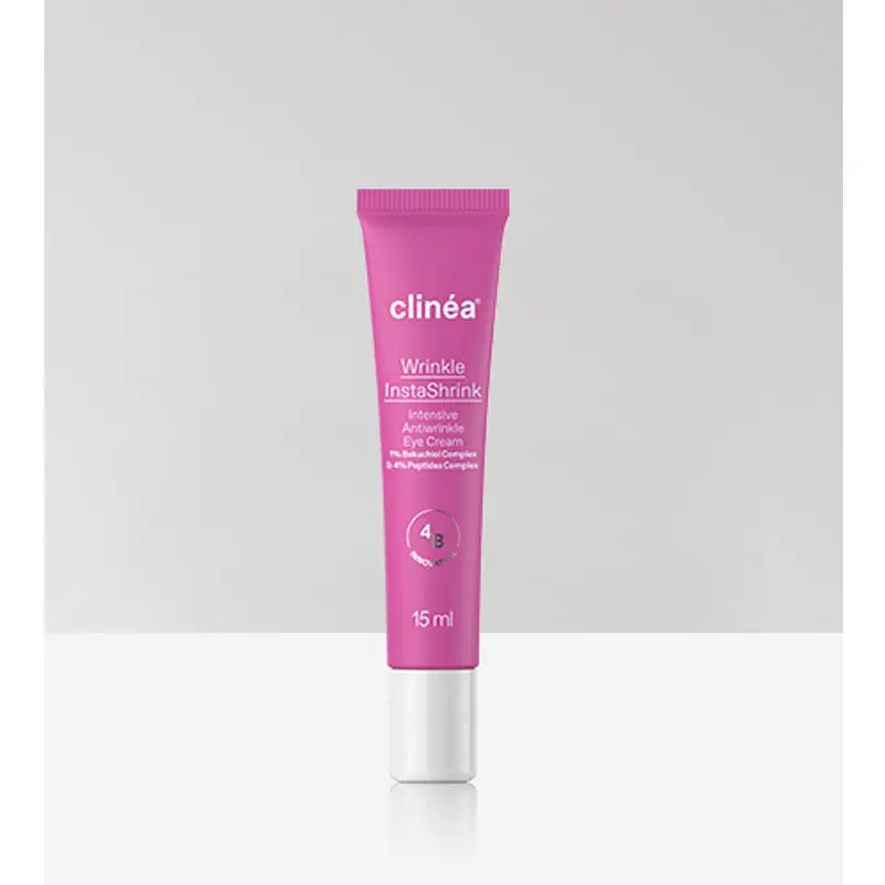 Clinea Wrinkle InstaShrink Eye Cream, Κρέμα Ματιών Εντατικής Αντιγήρανσης, 15ml