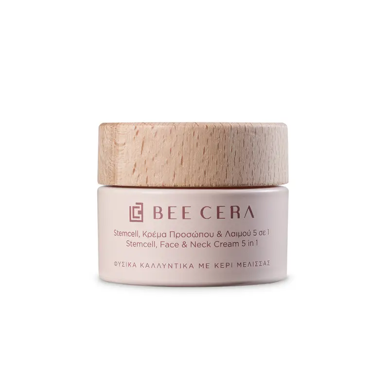 Bee Cera Stemcell, Kρέμα Προσώπου & Λαιμού 5 σε 1, 50ml