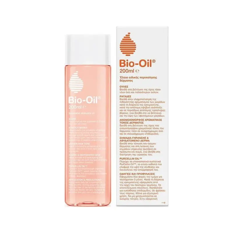 Bio Oil, Ειδικό Ενυδατικό Έλαιο Περιποίησης της Επιδερμίδας, 200ml