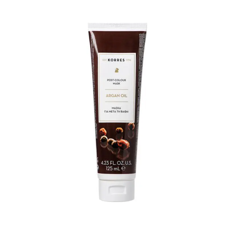 Korres Argan Oil Post-Colour Mask, Μάσκα για μετά τη Βαφή, 125ml