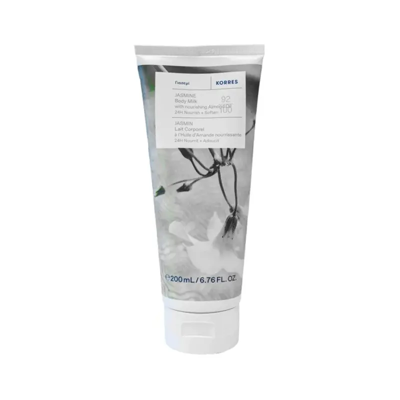 Korres Body Milk Jasmine, Ενυδατικό Γαλάκτωμα Σώματος Γιασεμί, 200ml