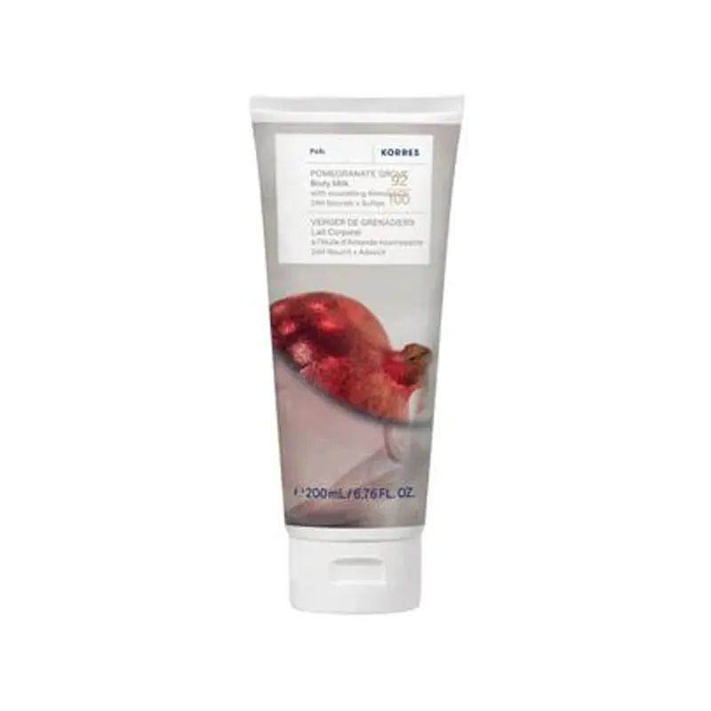 Korres Body Milk Pomegranate Grove, Ενυδατικό Γαλάκτωμα Σώματος Ρόδι, 200ml