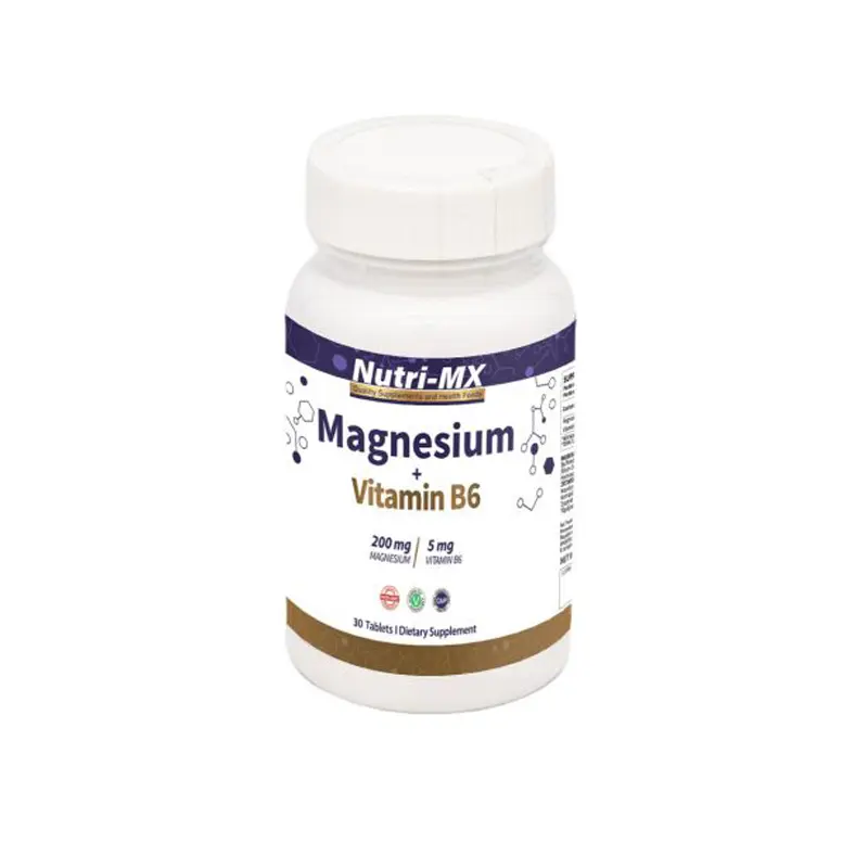 Nutri-MX Μαγνήσιο & Vit B6 (200mg+5mg), 30 δισκία