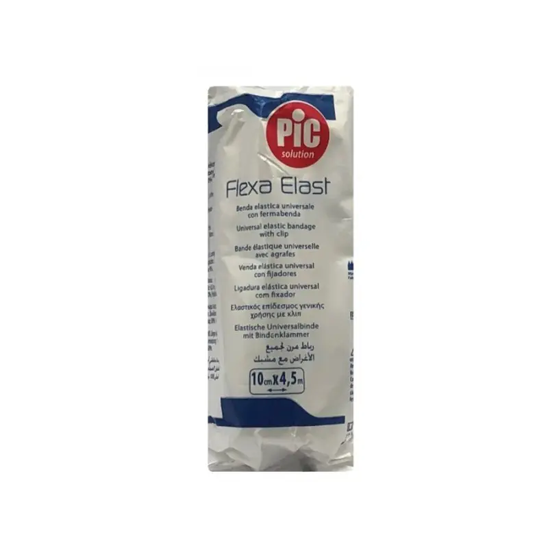 Pic Solution Flexa Elast, Ελαστικός Επίδεσμος 10cm x 4.5m, 1 τεμάχιο