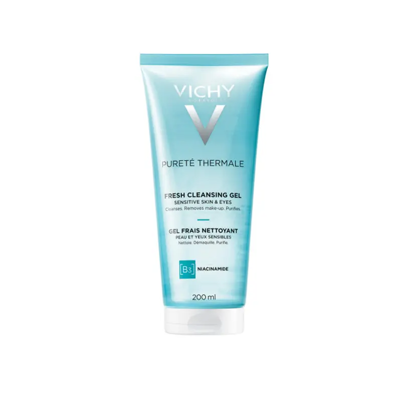 Vichy Purete Thermale Fresh Cleansing Gel, Gel Καθαρισμού Προσώπου & Ματιών, 200ml
