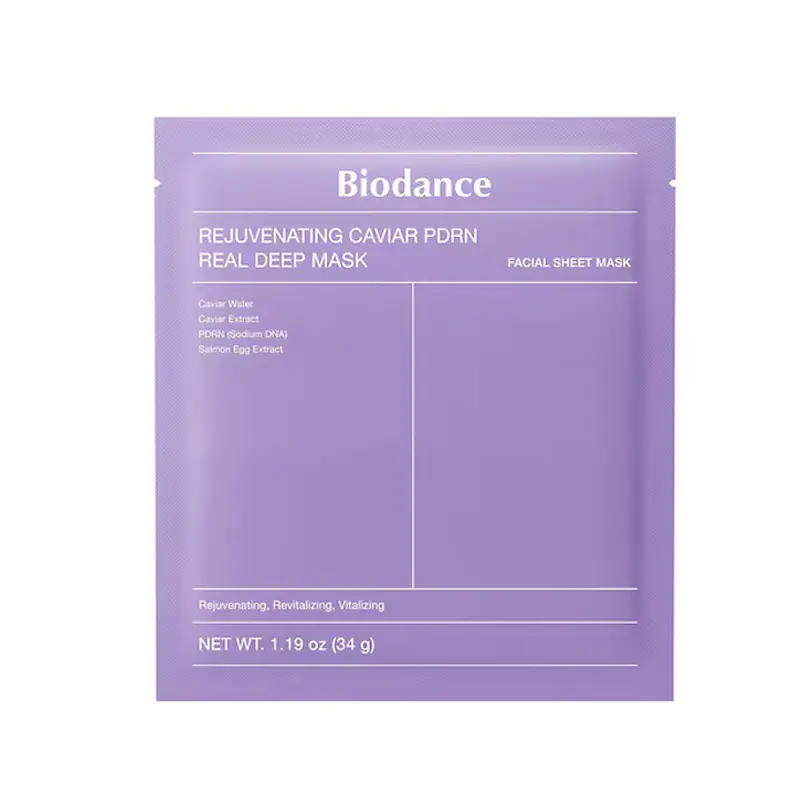 Biodance Rejuvenating Caviar PDRN Real Deep Mask, Μάσκα με ισχυρό αναζωογονητικό αποτέλεσμα, 1 τεμάχιο