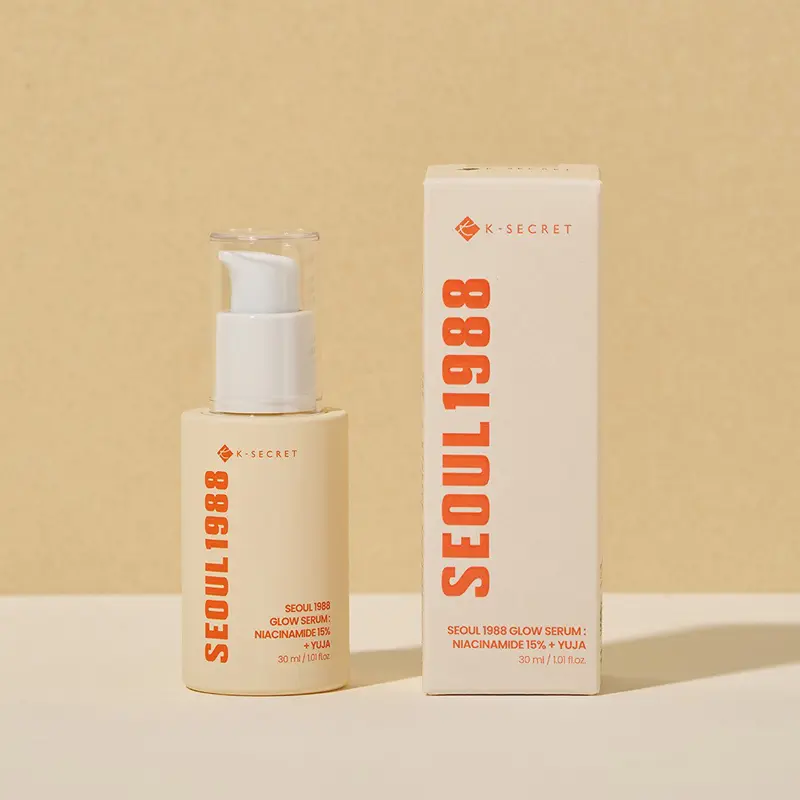K-SECRET Seoul 1988 Glow Serum: Niacinamide 15% + Yuja – Brightensglow serum, Iσχυρός ορός λάμψης, 30ml