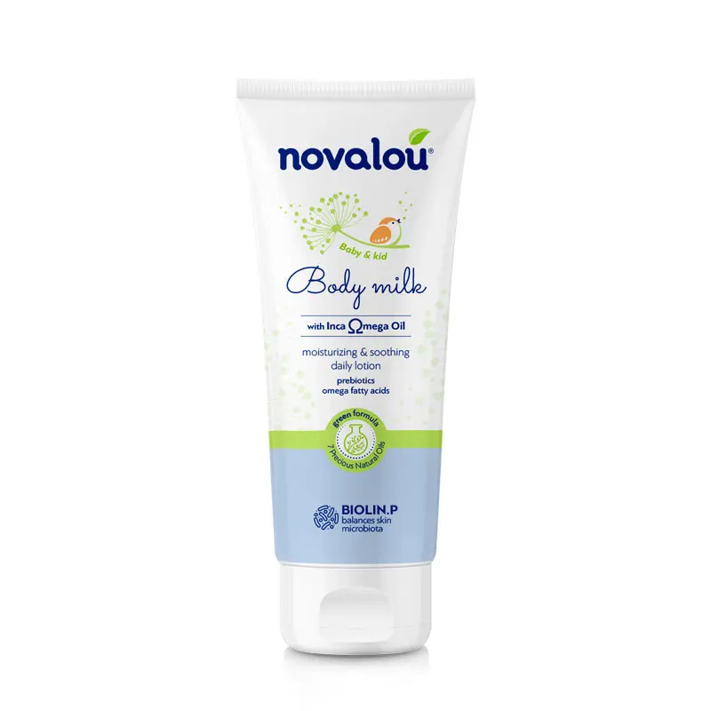 Novalou Body Milk, Απαλό Γαλάκτωμα Σώματος, 200ml