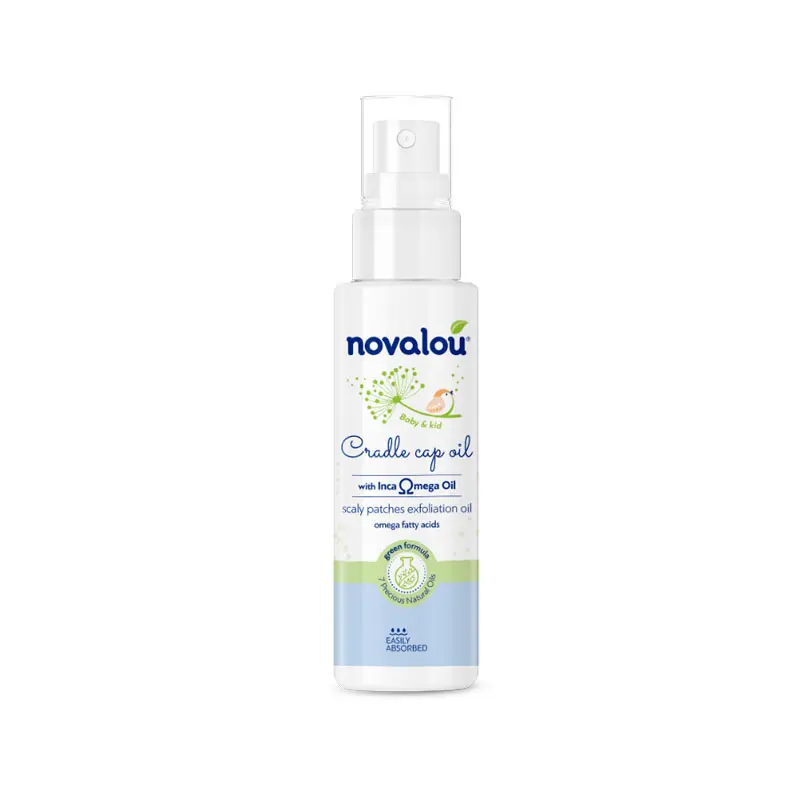Novalou Cradle Cap Oil, Λάδι για την απομάκρυνση της νινίδας, 50ml