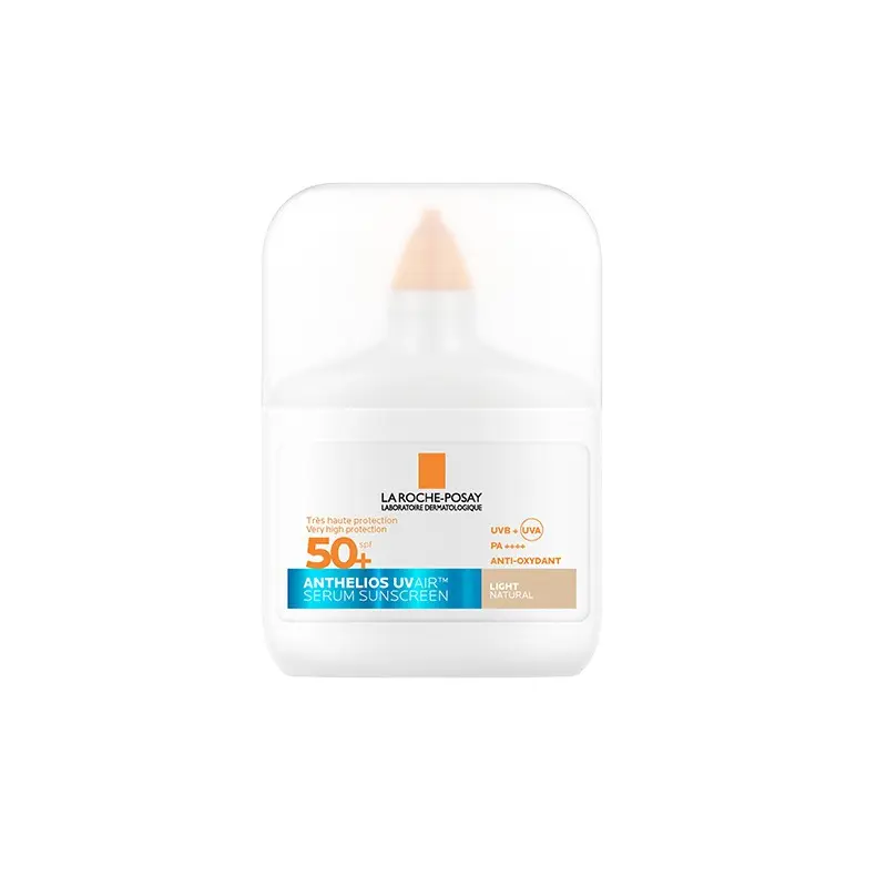 La Roche Posay Anthelios UVAir SPF50+, Αντηλιακό Serum Προσώπου με Ανάλαφρη Κάλυψη, Light Natural, 50ml