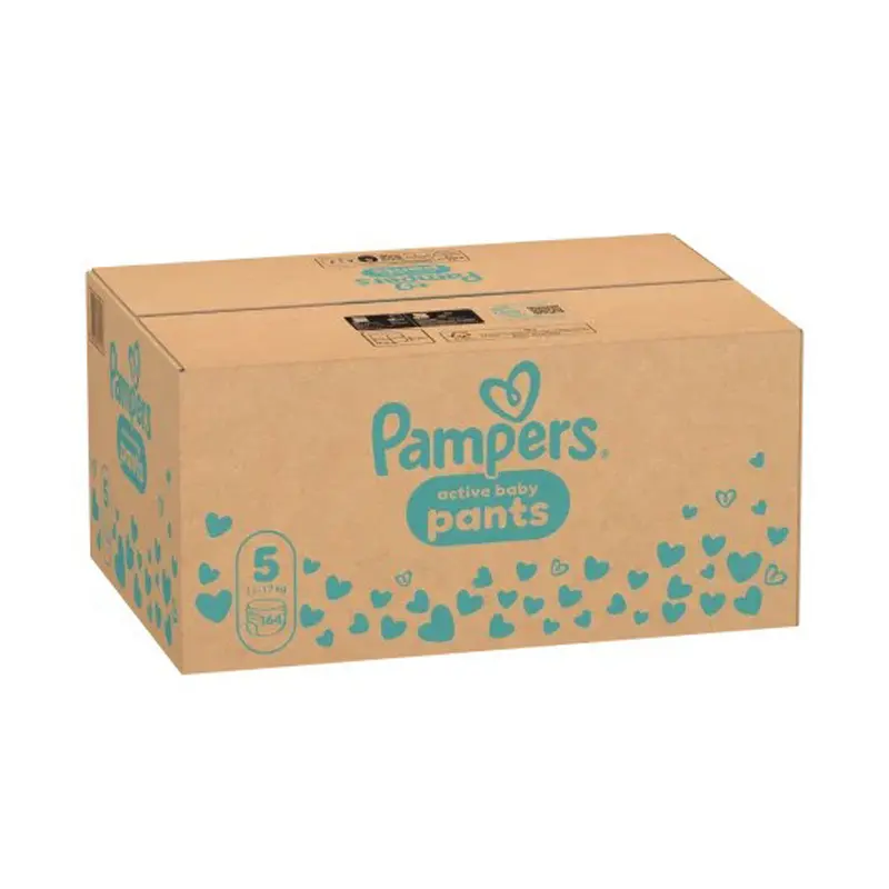 Pampers Active Baby Pants No5, (11-17kg), 164 τεμάχια