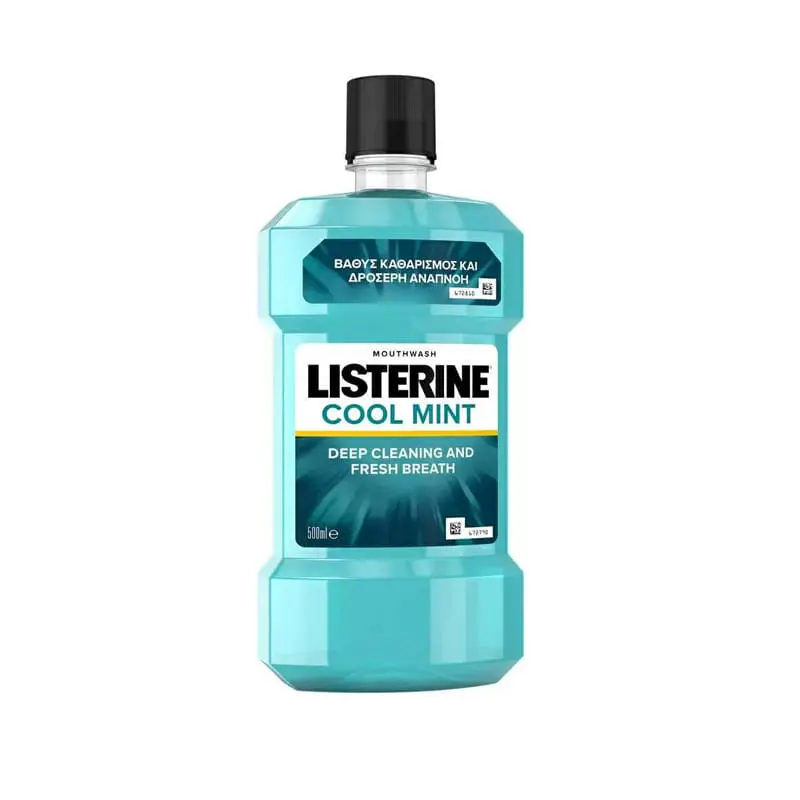 Listerine Cool Mint, Στοματικό Διάλυμα, 500ml