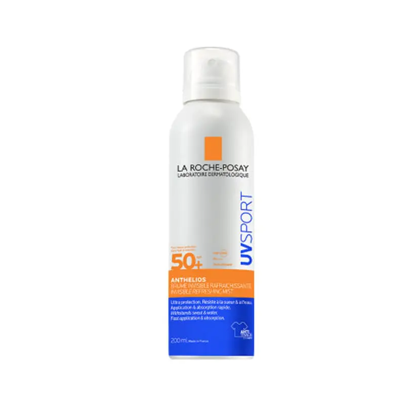 La Roche Posay Anthelios UVSport Mist SPF 50+, Αόρατο δροσιστικό Spray με πολύ υψηλή προστασία spf50, 200ml