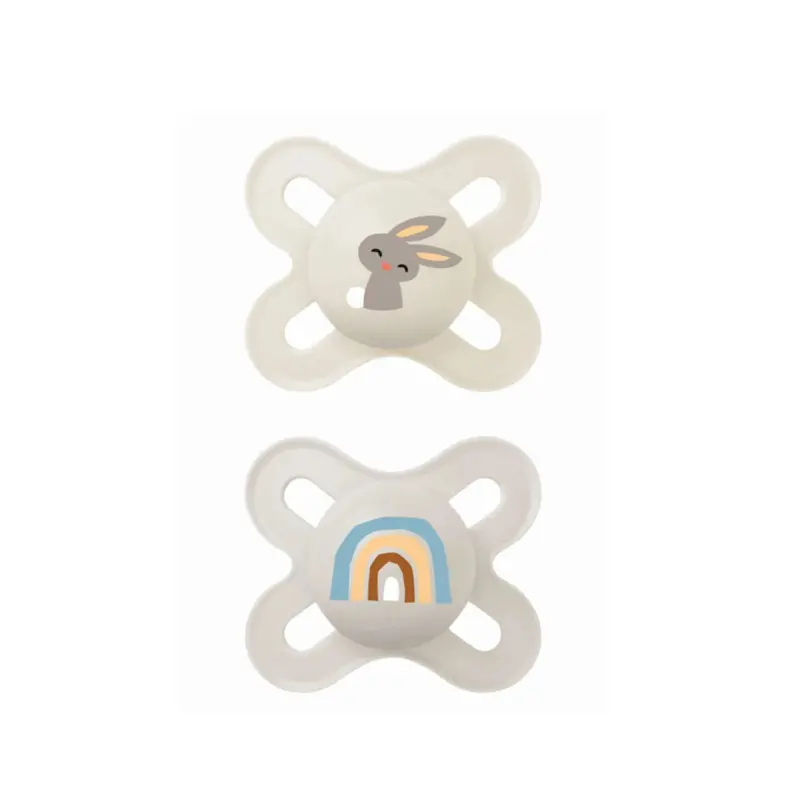 Mam Πιπίλες Original Start, 0-2 μηνών, Beige, 2 τεμάχια