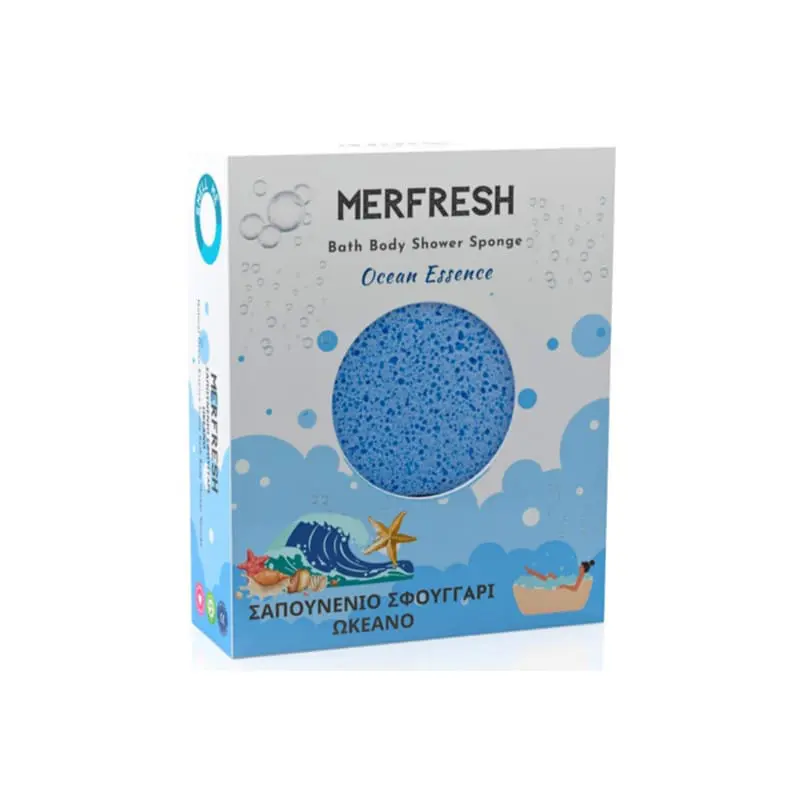 Merfresh Σαπουνένιο Σφουγγάρι Ωκεανού, 1 τεμάχιο