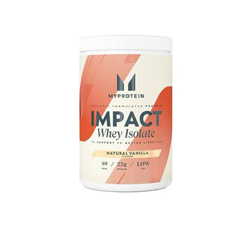 My Protein Impact Whey Isolate με 90% περιεκτικότητα πρωτεΐνης και γεύση Vanilla, 480gr