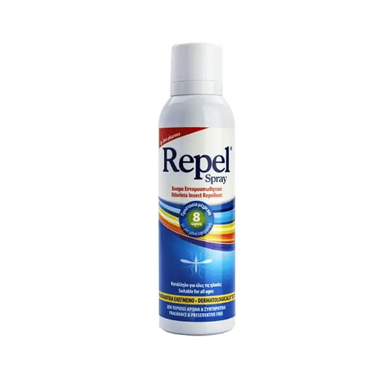 Repel Spray, Άοσμο Εντομοαπωθητικό Spray, 150ml